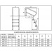 Лестница 4 ст. (у.б.) Mayer Schwimmbad EASY ACCESS MS-415 из нерж. стали AISI 304, для облегченного доступа