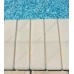 Бордюрный камень «Free Form» (домик ш. 290/350 м.) для бассейна любой формы, цвет на выбор