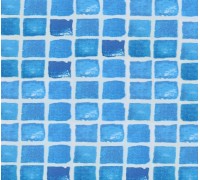 Пленка ПВХ (лайнер) (рулон 2,0*25 м.) FXT008 Mosaic-2 1,5 мм. (размытая мозаика)