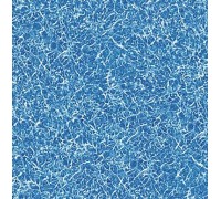Пленка ПВХ (лайнер) (рулон 2,0*25 м.) FXT010 Light Blue Marble 1,5 мм. (светлый мрамор)