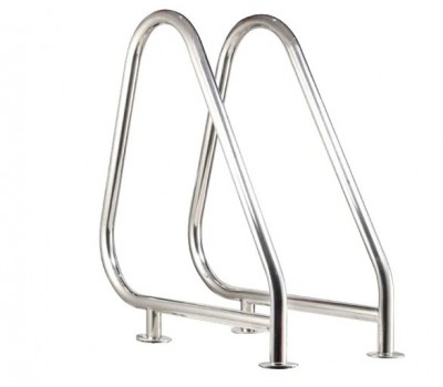 Поручни MP ARA (компл.2 шт.) из нерж. cтали AISI-304 (фланцы)