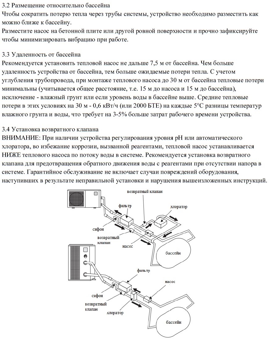 Тепловой насос Hidro-HP95H для бассейнов до 50 м3 (тепло/холод) - купить в  Москве. Цена и характеристики.